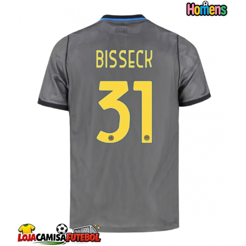 Camisa de Futebol Inter Milan Yann Bisseck #31 Equipamento Alternativo 2026-27 Manga Curta